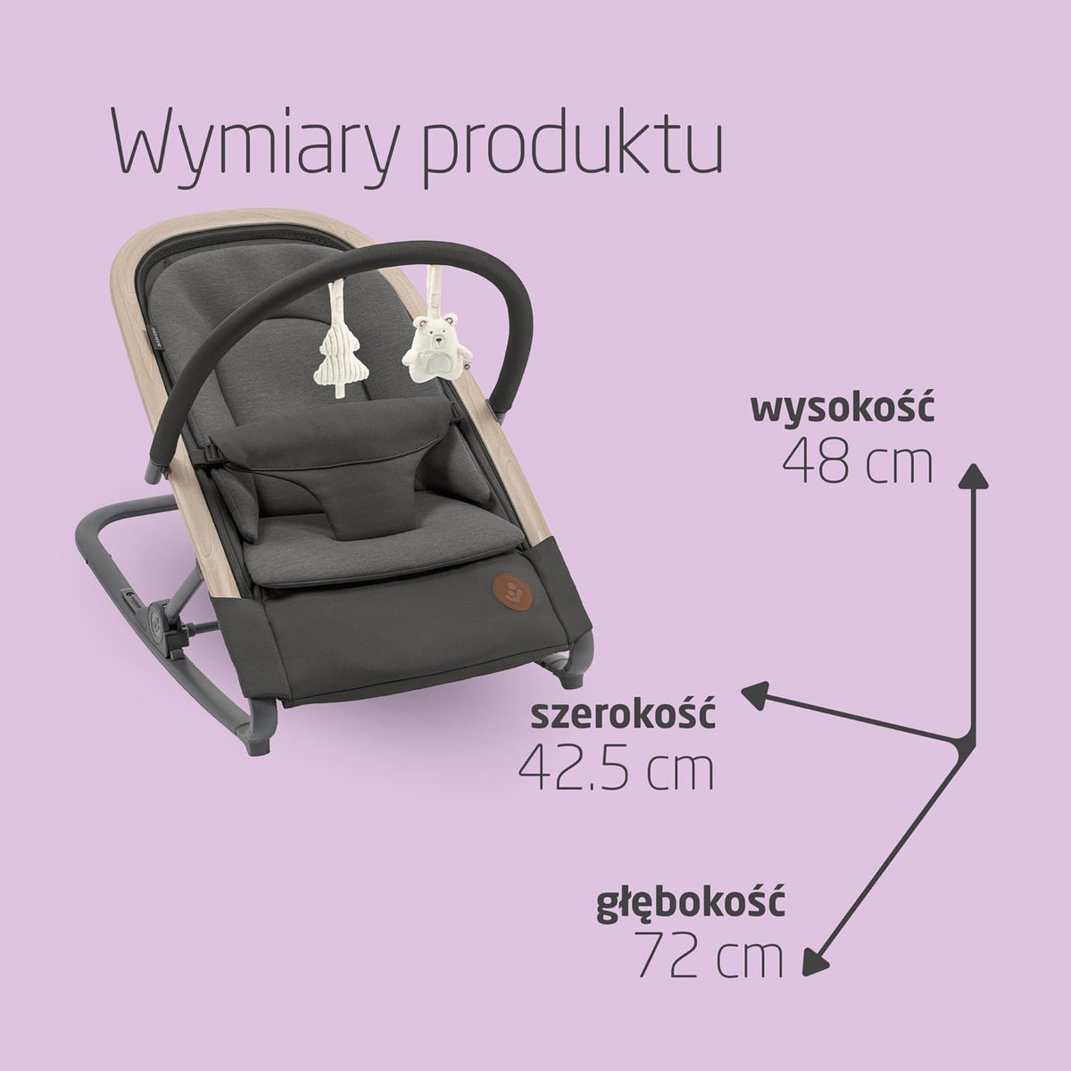 MAXI-COSI KORI 2-in-1 Babywippe und Schaukel bis 15kg