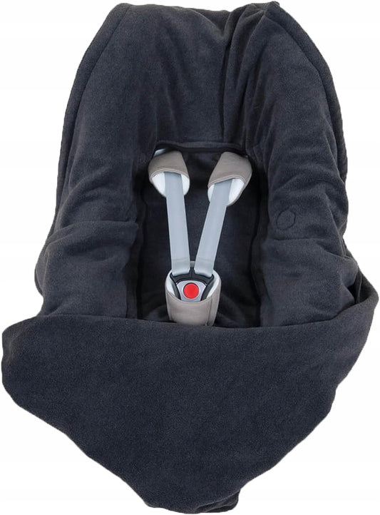 HOPPEDIZ Autositz-Decke für 3- und 5-Punkt-Gurte, FLEECE