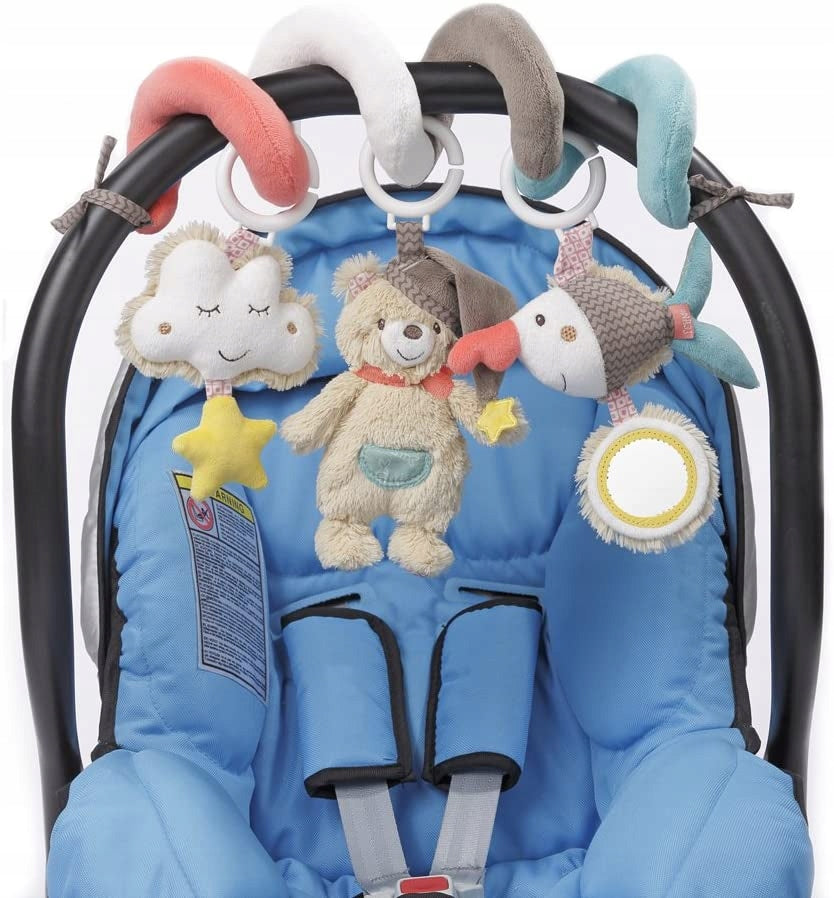 FEHN Spirale für Kinderwagen, Bett, Bär Bruno