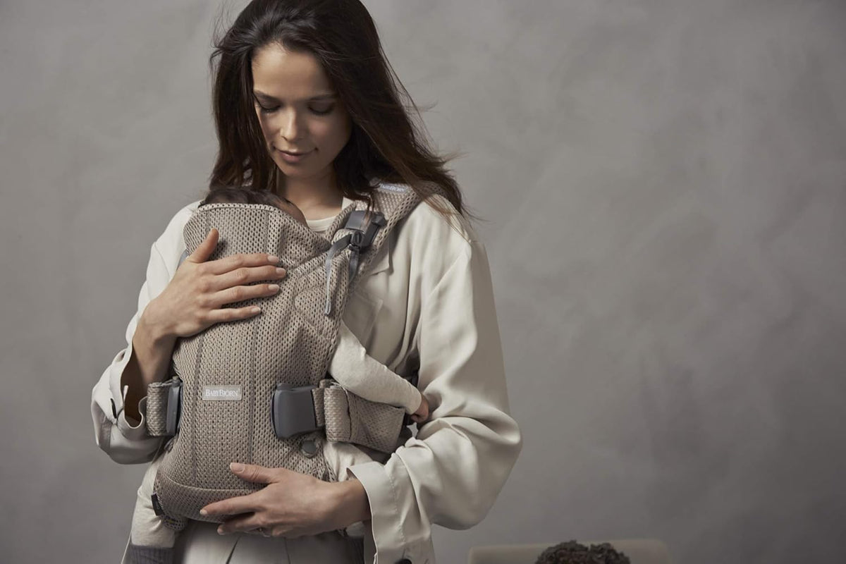 BABYBJORN ONE AIR ergonomische Babytrage 3,5-15kg AIRY MESH