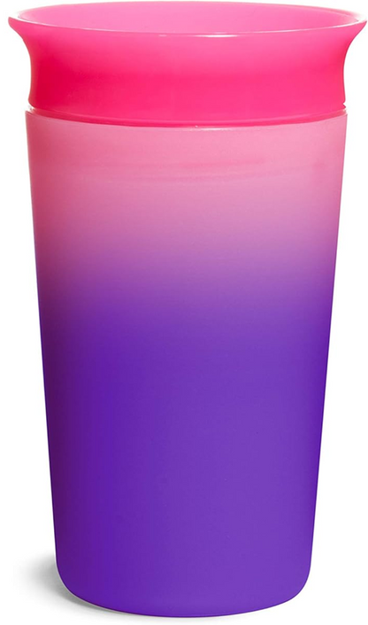 MUNCHKIN Miracle Color Change Becher mit 360°-Trinkrand 266 ml 12 m+