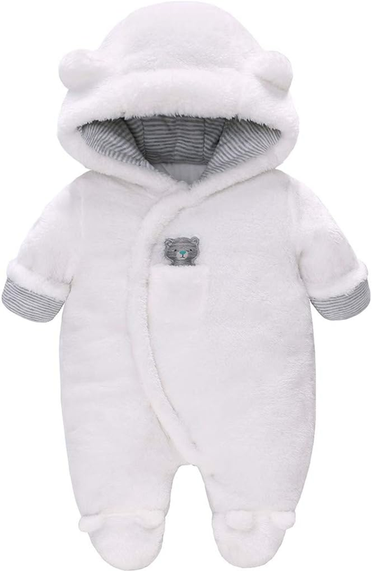 VINE Winter-Strampler mit Kapuze 0-3 m