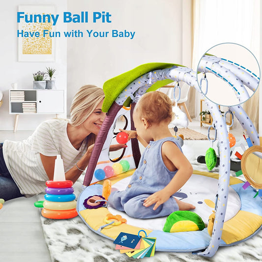 LUPANTTE Pädagogische Anti-Rutsch-Spielmatte + Spielzeug