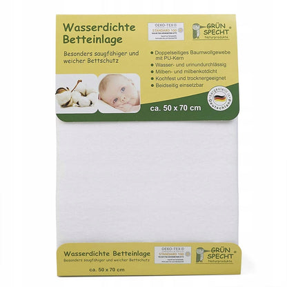 waterproof layer protecting the mattress from moisture and urine, soft and absorbent structure increasing user