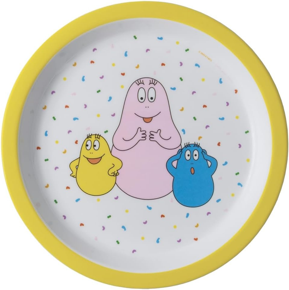 PETIT JOURS PARIS Dessertteller für Kinder BARBAPAPA 18 cm
