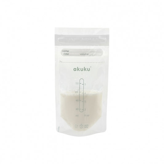 AKUKU sterile Beutel zur AUFBEWAHRUNG VON MUTTERMILCH 150ML x30