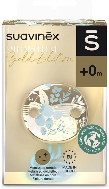 SUAVINEX PREMIUM Schnullerband GOLD EDITION