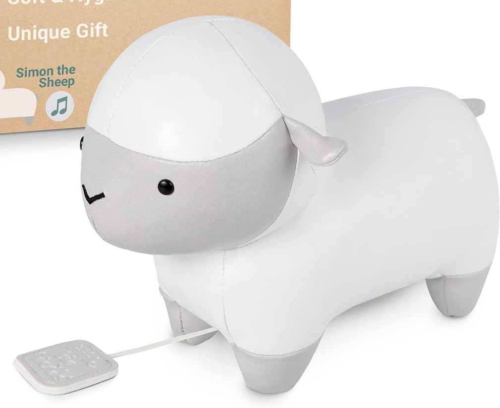 LITTLE BIG FRIENDS Schaf Simon Kuscheltier mit Spieluhr „Tanz der Zuckerfee“