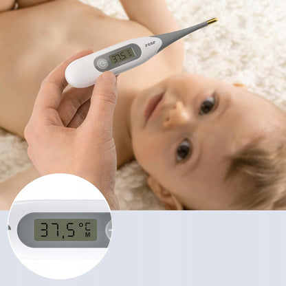 REER ExpressTemp elektronisches LCD-Thermometer mit Goldspitze