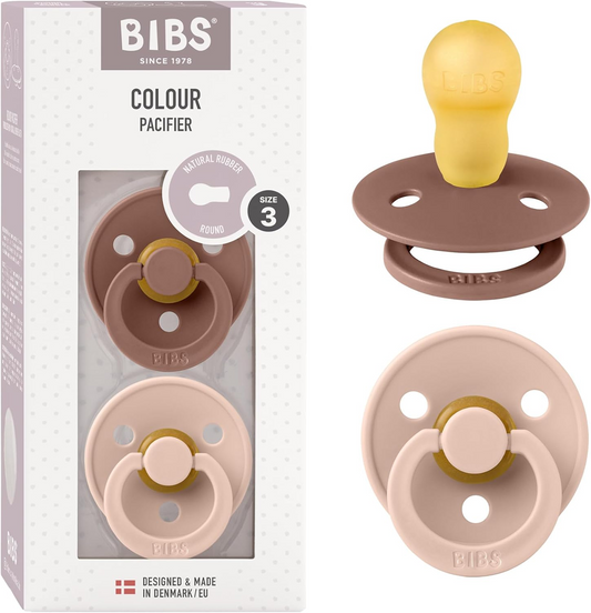 BIBS2 rubber teats, roundage 18 m+,size 3multicolouredBrand new, good condition, replacement packaging