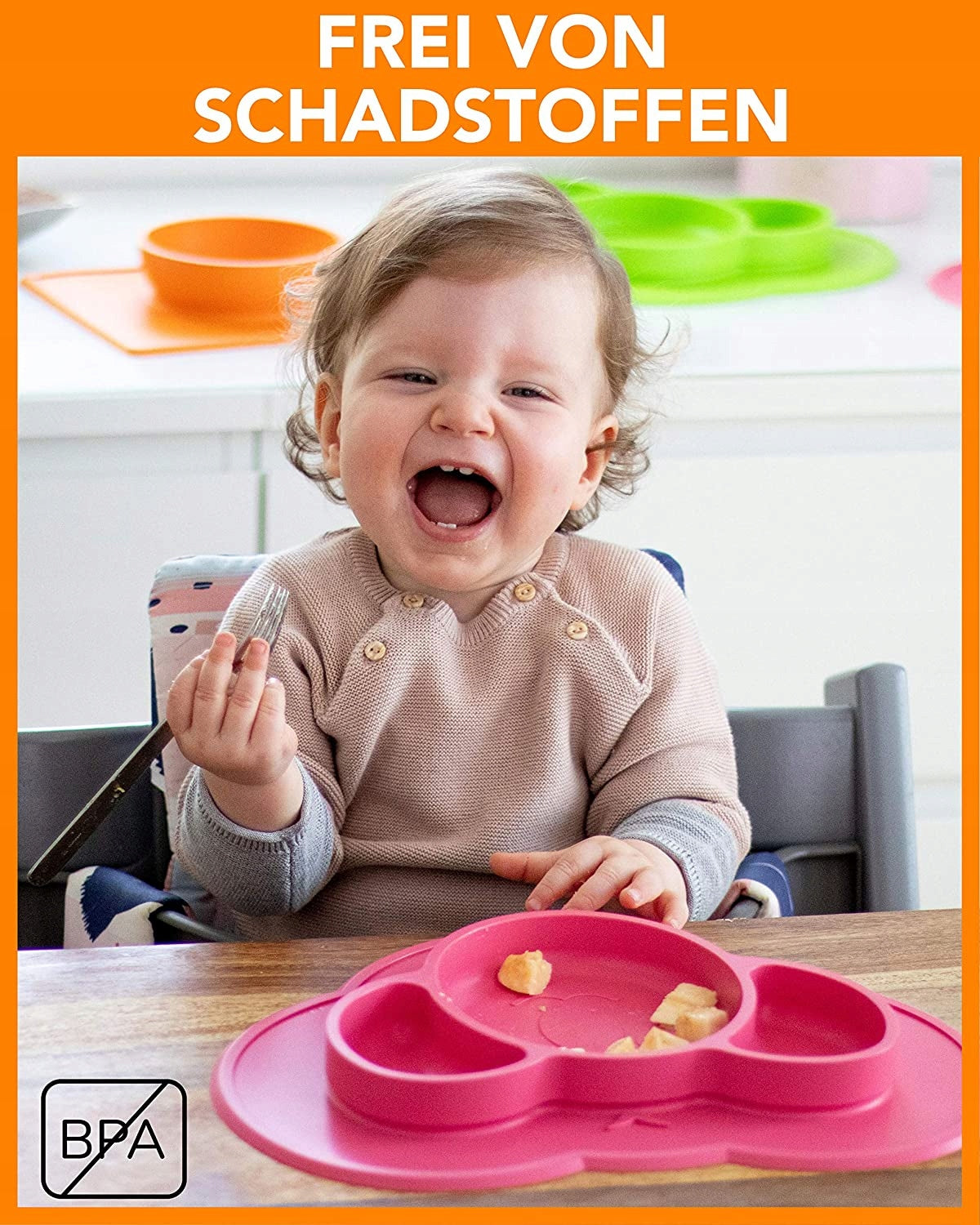 KOKOLIO mata talerzyk 3 KOMORY antypoślizgowy