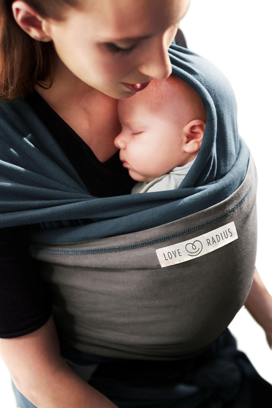 LOVE RADIUS stretchy babywearing wrap