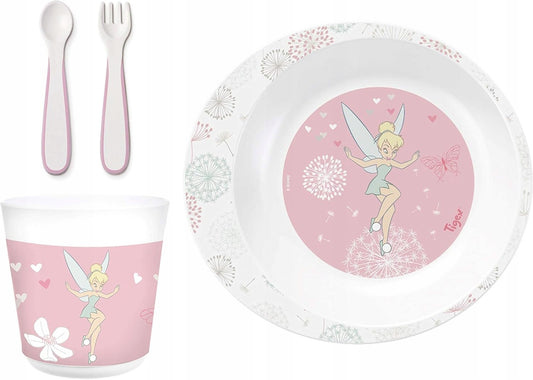 DISNEY BABY Tigex súprava riadu Tinkerbell, 4 diely