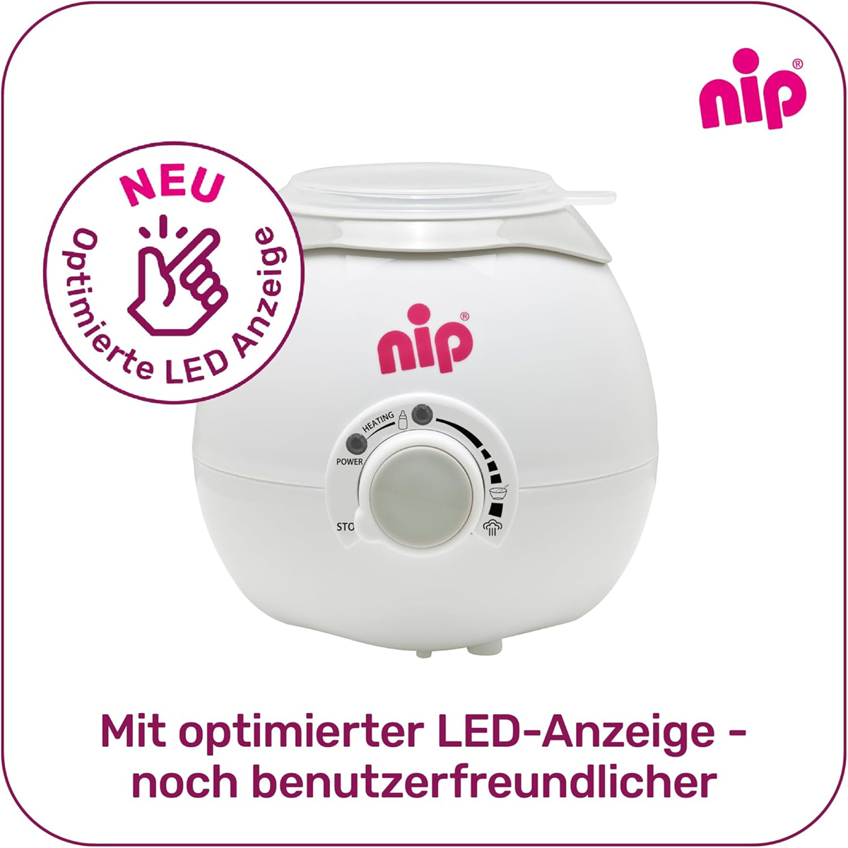 NIP Flaschenwärmer und Gläschenwärmer 3in1