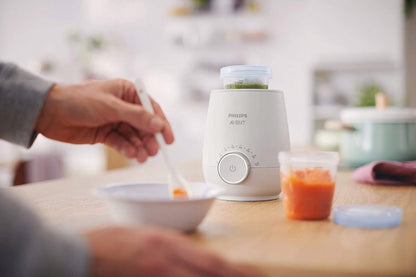 PHILIPS AVENT SCF358/00 podgrzewacz do butelek, biały, do mleka i jedzenia dla dzieci