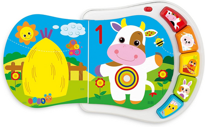 CHICCO Counting Farm livro educativo eletrónico 19 x 19,5 cm