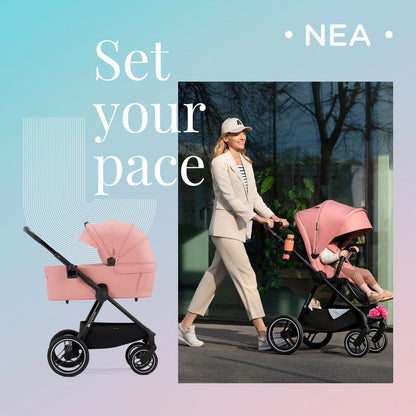 KINDERKRAFT Babywanne für NEA Kinderwagen UPF50+ kompakt