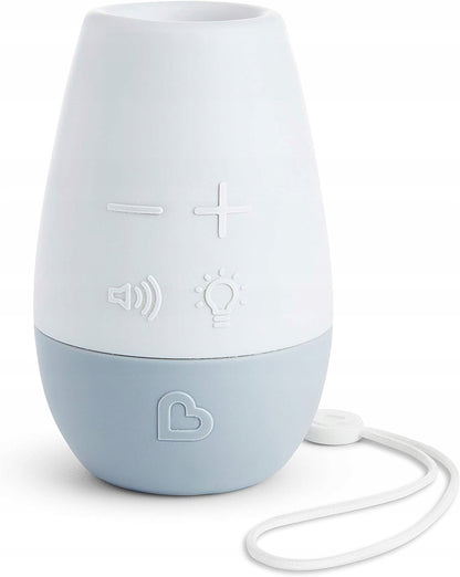 MUNCHKIN Shhh Tragbares LED-Nachtlicht mit 3 Geräuschen
