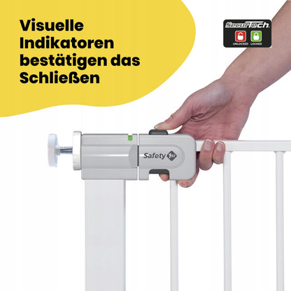 SAFETY 1ST Flat Step Treppenschutzgitter zur Klemmmontage