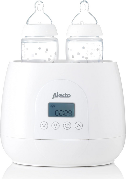 ALECTO Flaschen- und Gläschenwärmer 3-in-1, doppelt BW700TWIN