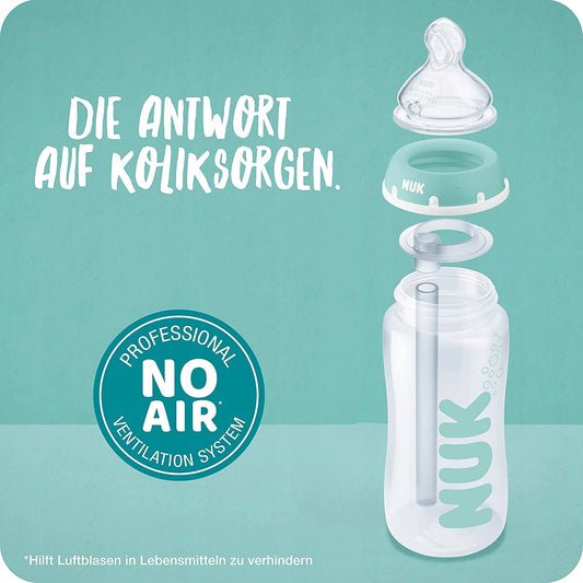 NUK ANTI-COLIC Professional flessen 3x 300 ml 0-6