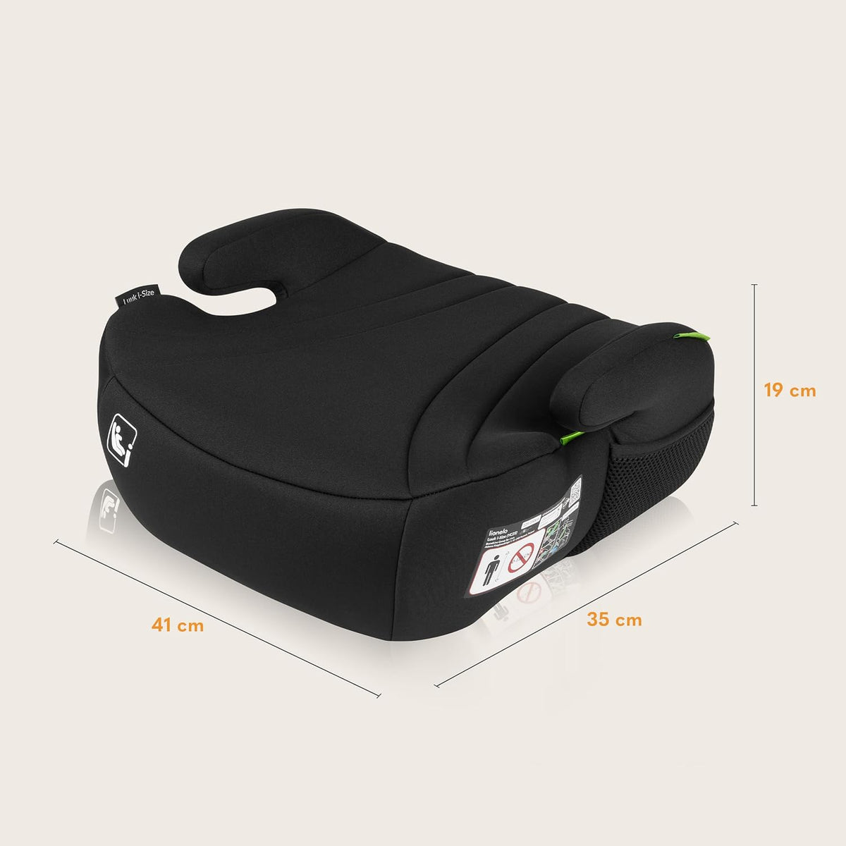 LIONELO LUUK I-SIZE Autositz SITZERHÖHUNG bis 36kg