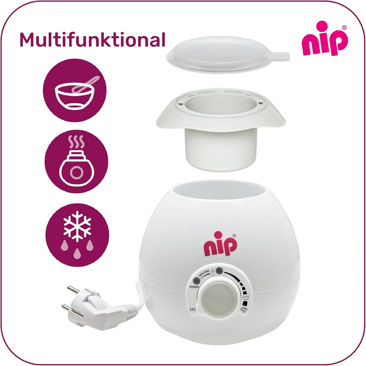 NIP Flaschen- und Gläschenwärmer 3in1