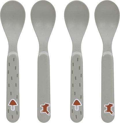LASSIG Löffel-Set für Babys 6m+ x4 Little Forest Fox