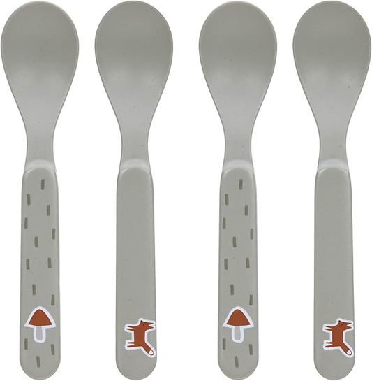 LASSIG Löffel-Set für Babys 6m+ x4 Little Forest Fox