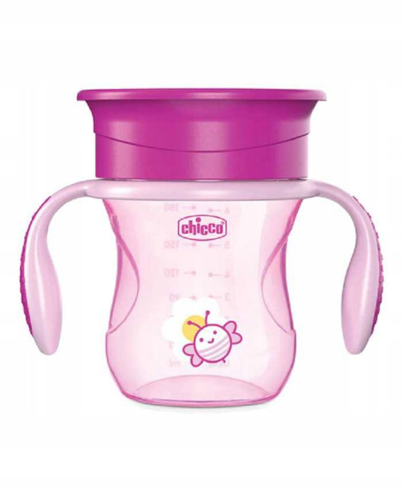 CHICCO Perfect First Trinklernbecher 200 ml 360° auslaufsicher 12 m+