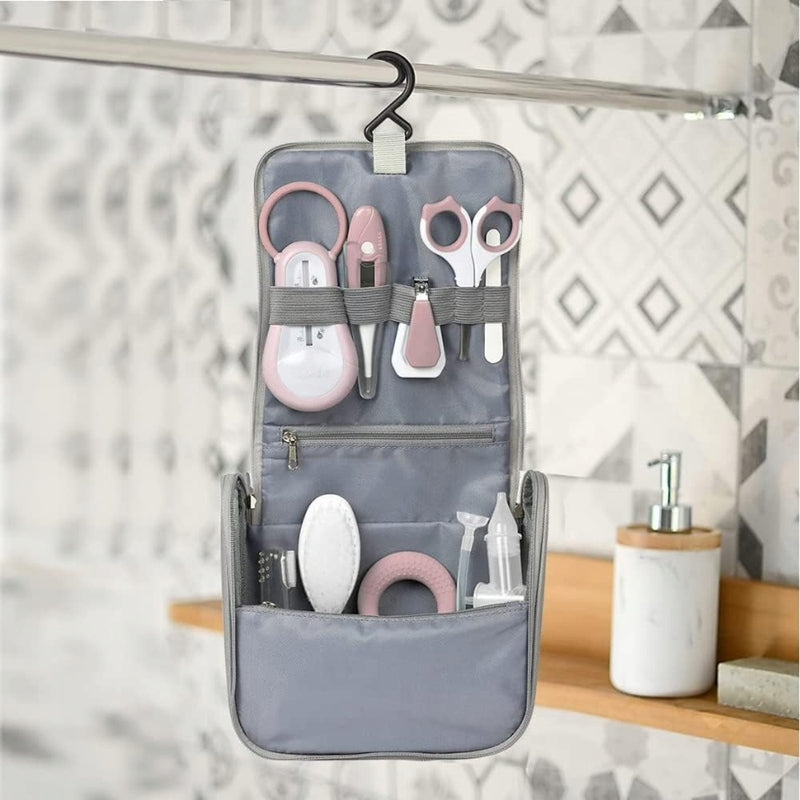 BEABA Baby-Pflegeset 9-teilig + Organizer mit Griff