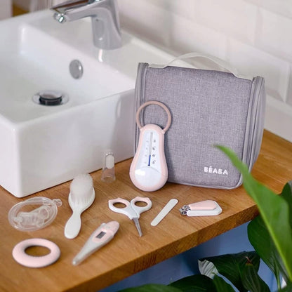 BEABA Baby-Pflegeset 9-teilig + Organizer mit Griff