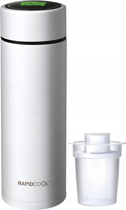 NUBY RapidCool Kühlflasche zur Zubereitung von Milch 240 ml LED