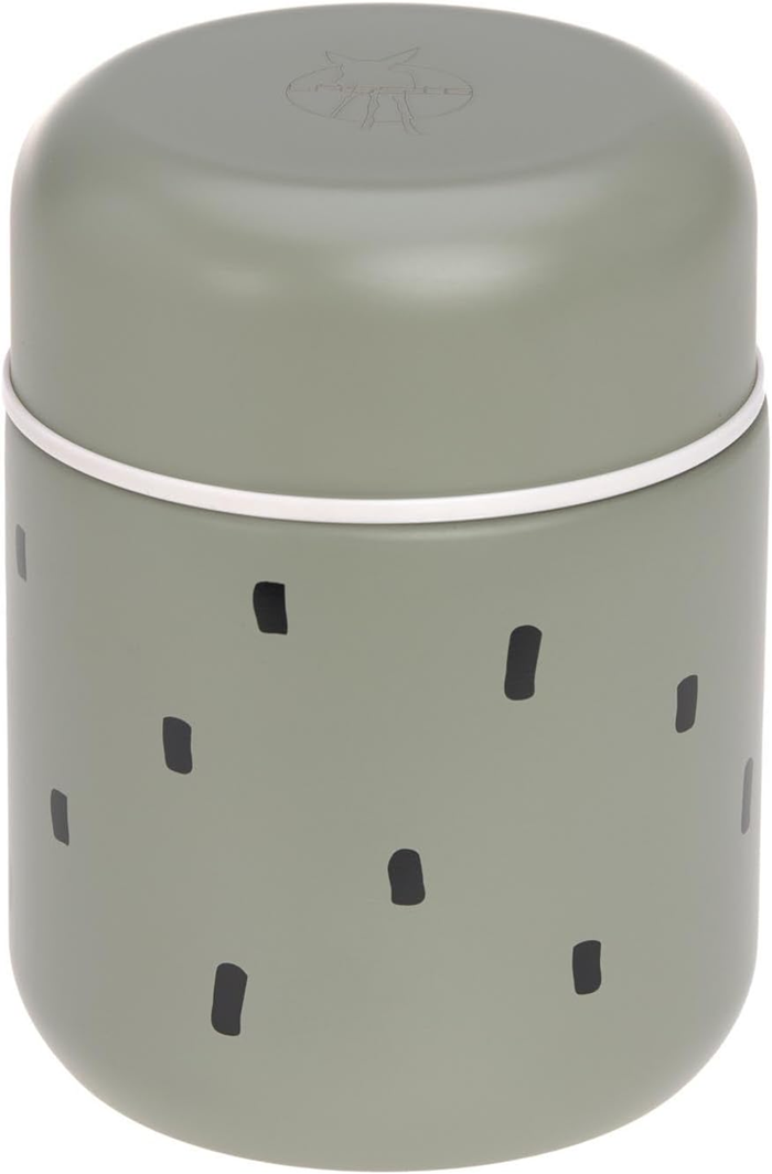 LASSIG Food Jar Happy Prints ESSENSTERMOS aus Edelstahl 350 ml