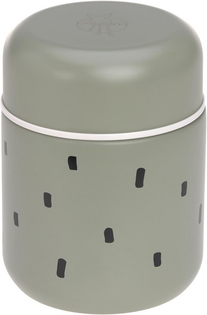 LASSIG Food Jar Happy Prints ESSENSTERMOS aus Edelstahl 350 ml