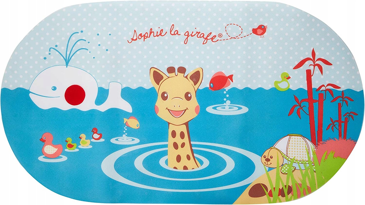 SOPHIE LA GIRAFE non-slip bath mat 39 x 69 cm