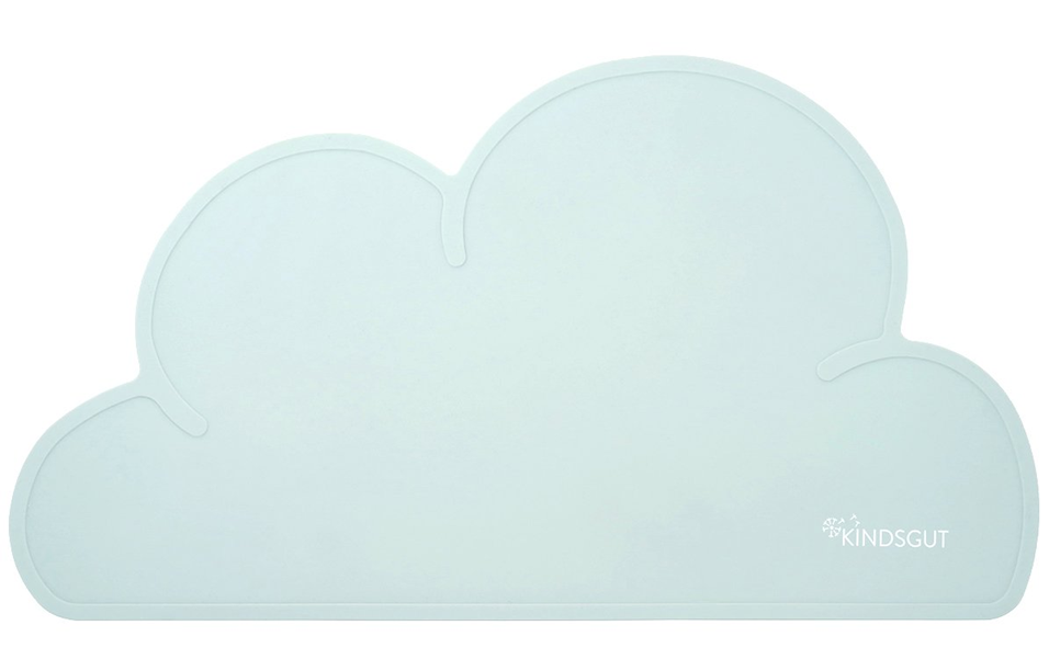 KINDSGUT Silikon-Tischset 26,5 x 48 cm WOLKE