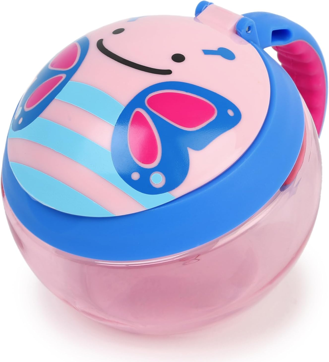 SKIP HOP Zoo Snack Cup δοχείο για σνακ ΠΕΤΑΛΟΥΔΑ 222 ml