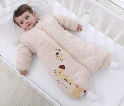 CHILSUESSY Winterschlafsack zum Schlafen 3.5 TOG Gr. 100