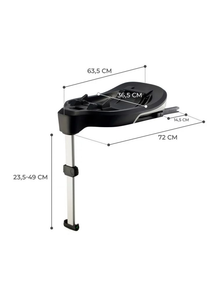 KINDERKRAFT CARE FX ISOFIX-Basis für i-Care i-Size Sitze