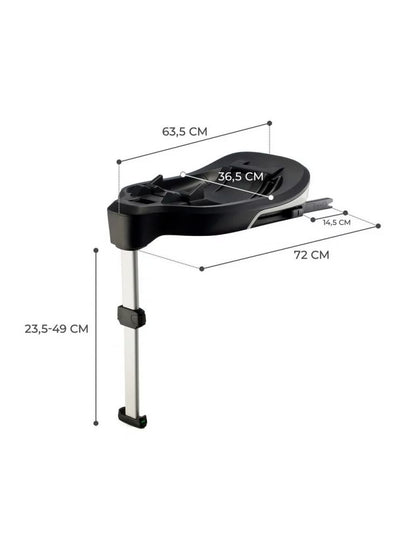 KINDERKRAFT CARE FX ISOFIX-Basis für i-Care i-Size Sitze