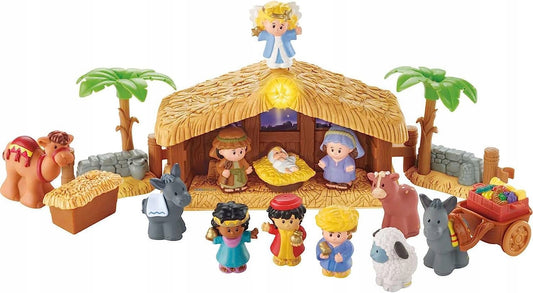 FISHER-PRICE Little People Belén de Navidad para niños