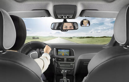 REER ParentsView Rückspiegel für die Frontscheibe im Auto, 9 x 5,7 cm