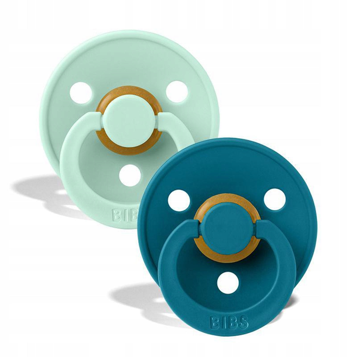 BIBS COLOUR Schnuller 2er-Pack Naturkautschuk 6 Monate+
