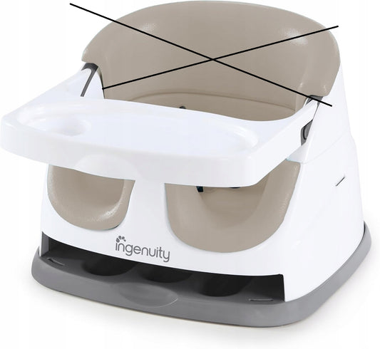 INGENUITY Baby Base 2w1 krzesełko do karmienia z demontowanym blatem