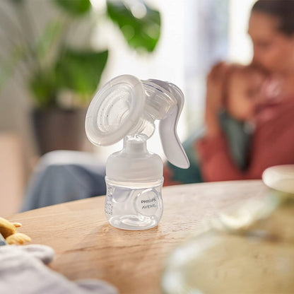 PHILIPS AVENT Natural SCF430/60 Handmilchpumpe +Zubehör