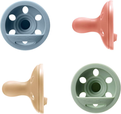 TOMMEE TIPPEE Breast Like suzetă de calmare x4 6-18 luni
