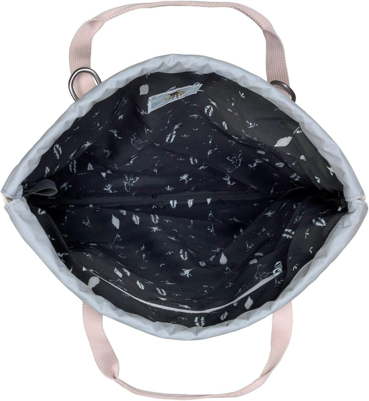 LASSIG Wickeltasche Rucksack + Haken