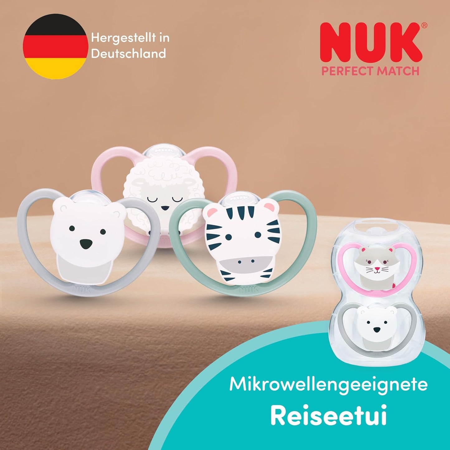 NUK Perfect Match Air suzetă de calmare 18-36m x2 DISNEY