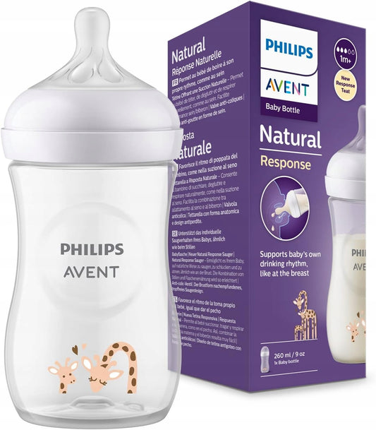 PHILIPS AVENT Natural RESPONSE fľaša 260 ml 1 mesiac+